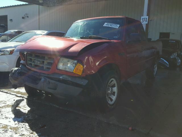 1FTYR14VX3PA70430 - 2003 FORD RANGER RED photo 2