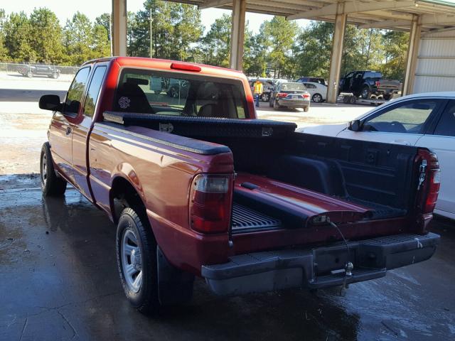 1FTYR14VX3PA70430 - 2003 FORD RANGER RED photo 3