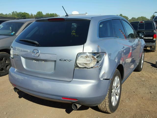 JM3ER29L670130032 - 2007 MAZDA CX-7 BLUE photo 4