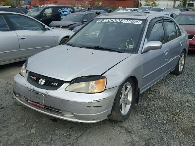 2HGES267X1H603102 - 2001 HONDA CIVIC EX SILVER photo 2