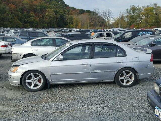 2HGES267X1H603102 - 2001 HONDA CIVIC EX 银色 照片 9