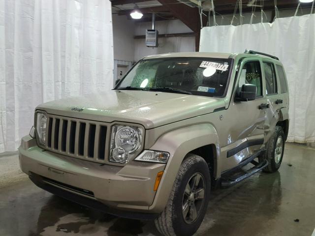 1J4PN2GK5BW588135 - 2011 JEEP LIBERTY SP TAN photo 2