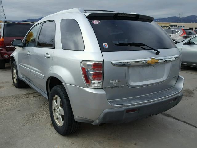 2CNDL73F966030966 - 2006 CHEVROLET EQUINOX SILVER photo 3