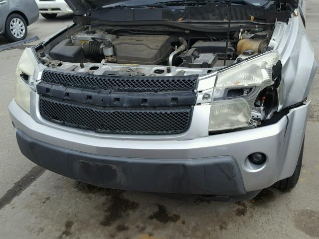 2CNDL73F966030966 - 2006 CHEVROLET EQUINOX SILVER photo 7