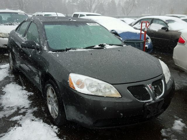 1G2ZG558364176707 - 2006 PONTIAC G6 GRAY photo 1