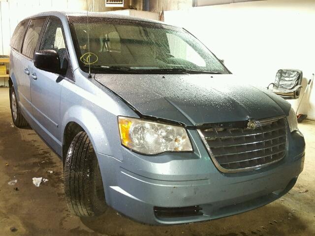 2A8HR44E09R656491 - 2009 CHRYSLER TOWN & COU BLUE photo 1