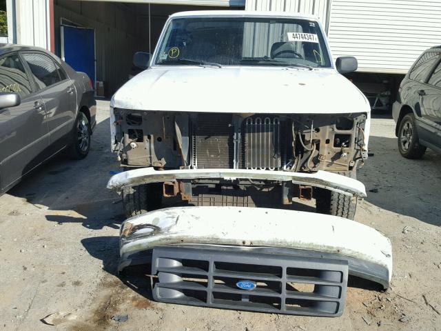 1FTEF14N2RNB38719 - 1994 FORD F150 WHITE photo 9