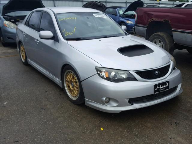 JF1GE75638G515444 - 2008 SUBARU IMPREZA WR SILVER photo 1