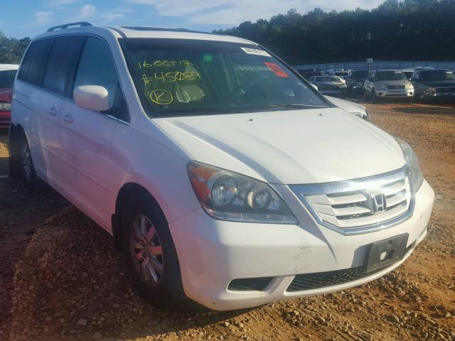 5FNRL3H76AB045089 - 2010 HONDA ODYSSEY EX WHITE photo 1