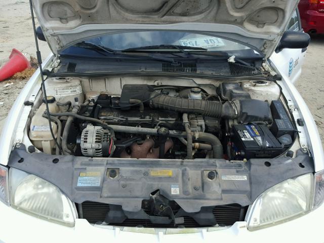 1G1JC524717331569 - 2001 CHEVROLET CAVALIER B WHITE photo 7