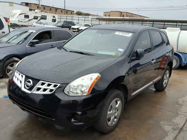 JN8AS5MT2CW264682 - 2012 NISSAN ROGUE S BLACK photo 2