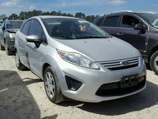 3FADP4AJ0DM153434 - 2013 FORD FIESTA S SILVER photo 1