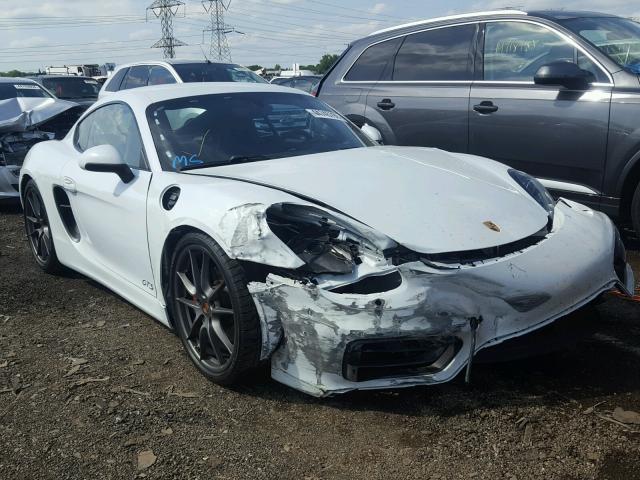 WP0AB2A82GK185858 - 2016 PORSCHE CAYMAN S WHITE photo 1