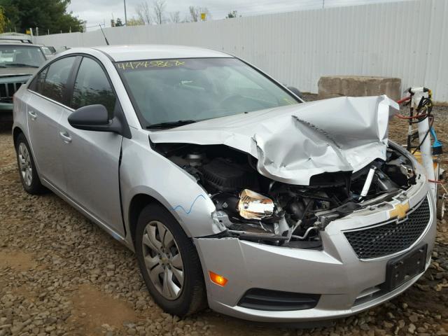 1G1PC5SH2C7244226 - 2012 CHEVROLET CRUZE LS SILVER photo 1