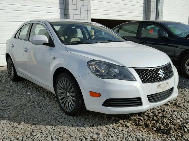 JS2RE9A3XC6100555 - 2012 SUZUKI KIZASHI SE WHITE photo 1