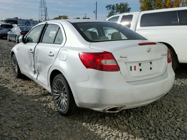 JS2RE9A3XC6100555 - 2012 SUZUKI KIZASHI SE WHITE photo 3