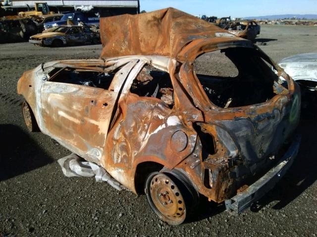 JTDJT4K34B5333107 - 2011 TOYOTA YARIS BURN photo 3