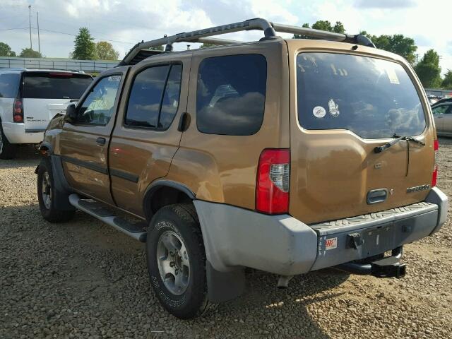 5N1ED28Y7YC593426 - 2000 NISSAN XTERRA XE GOLD photo 3