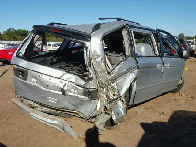 5FNRL18014B099833 - 2004 HONDA ODYSSEY EX SILVER photo 4