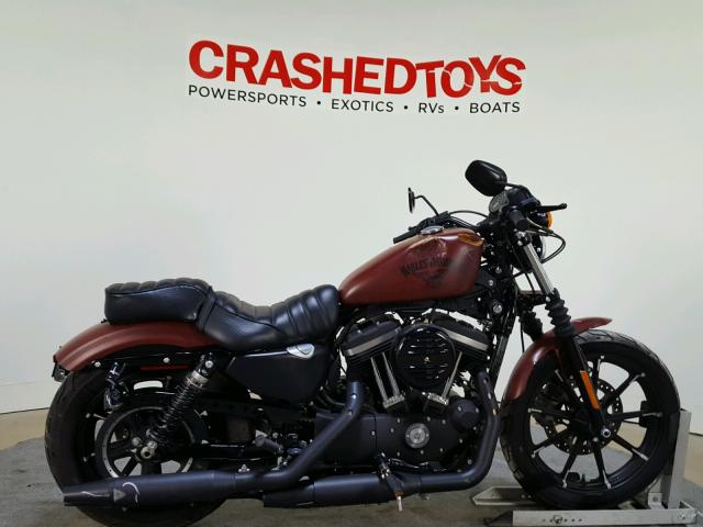 1HD4LE219HC405603 - 2017 HARLEY-DAVIDSON XL883 IRON RED photo 1