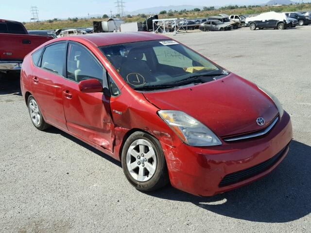 JTDKB20U773231729 - 2007 TOYOTA PRIUS RED photo 1