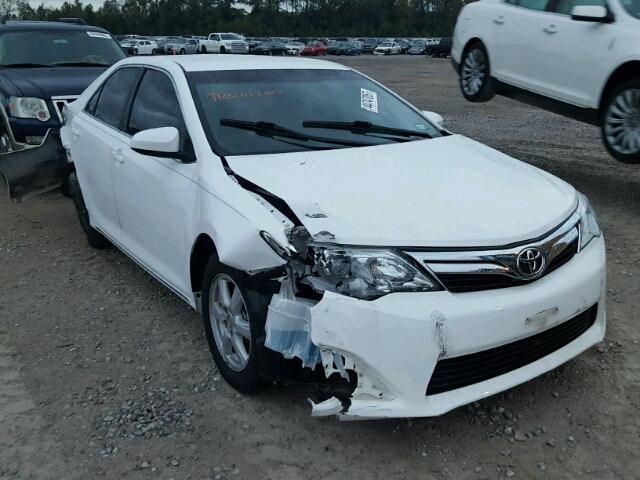 4T4BF1FK2CR253227 - 2012 TOYOTA CAMRY BASE WHITE photo 1