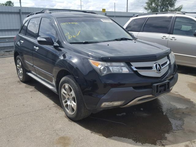 2HNYD28457H530488 - 2007 ACURA MDX TECHNO BLACK photo 1