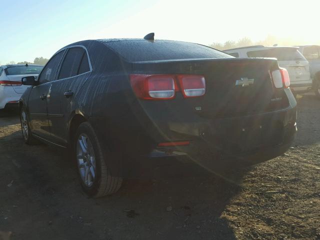 1G11C5SLXFF263708 - 2015 CHEVROLET MALIBU 1LT BLACK photo 3