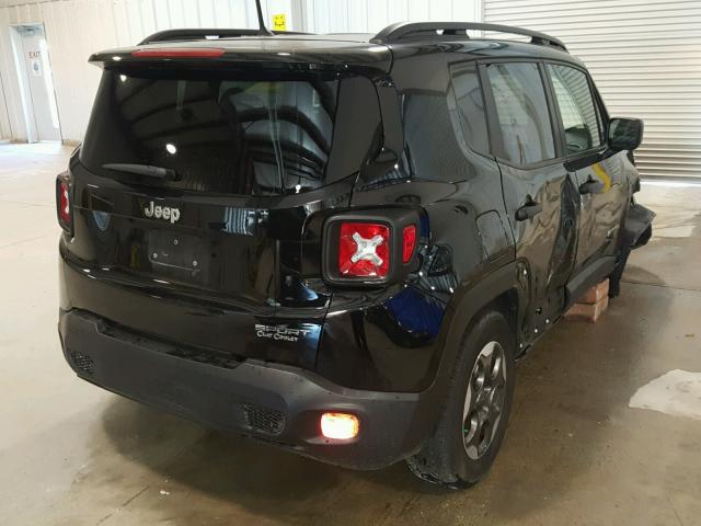 ZACCJAAB9HPF42557 - 2017 JEEP RENEGADE S 黑色 照片 4