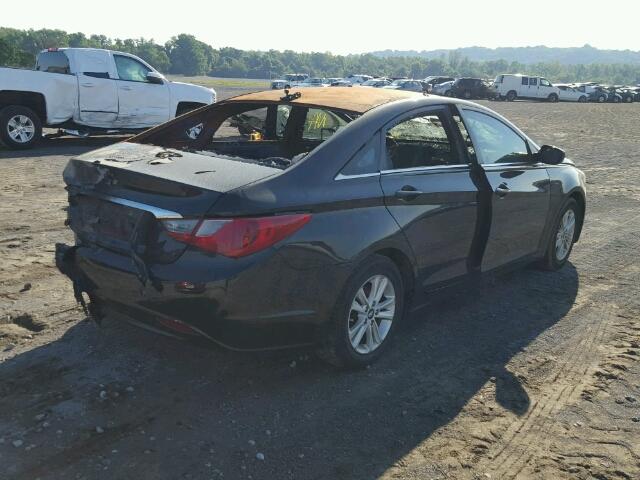 5NPEB4AC8CH415610 - 2012 HYUNDAI SONATA GLS BURN photo 4