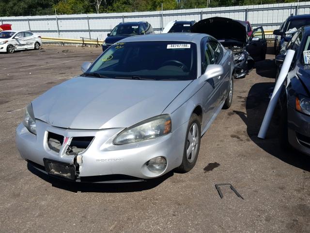 2G2WP522851344290 - 2005 PONTIAC GRAND PRIX SILVER photo 2