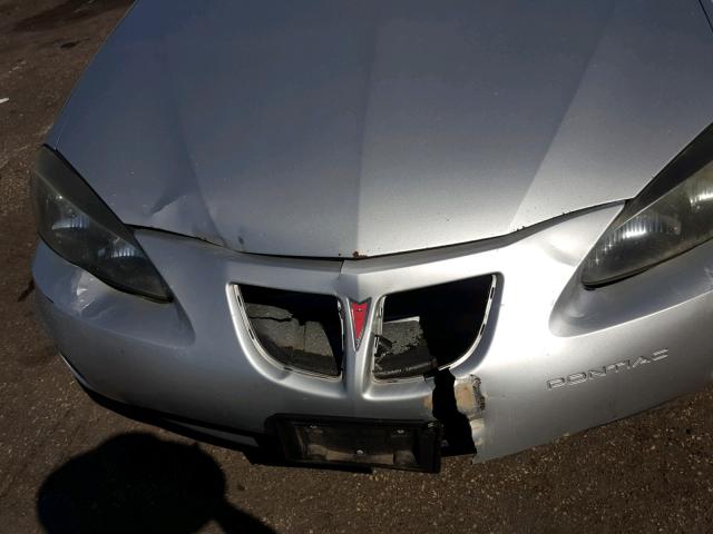 2G2WP522851344290 - 2005 PONTIAC GRAND PRIX SILVER photo 9