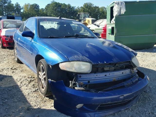 1G1JH12F337381187 - 2003 CHEVROLET CAVALIER BLUE photo 1