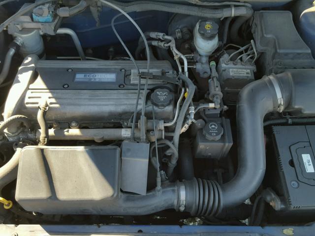 1G1JH12F337381187 - 2003 CHEVROLET CAVALIER BLUE photo 7