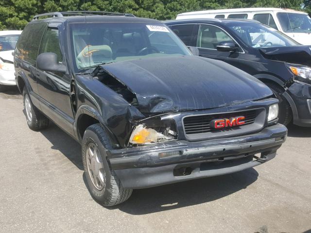 1GKCT18W5TK508349 - 1996 GMC JIMMY BLACK photo 1