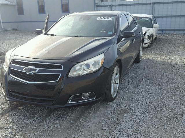 1G11J5SX5DF228709 - 2013 CHEVROLET MALIBU LTZ BLACK photo 2