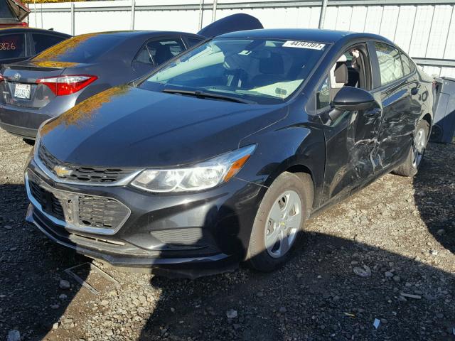 1G1BC5SM6G7276058 - 2016 CHEVROLET CRUZE LS BLACK photo 2