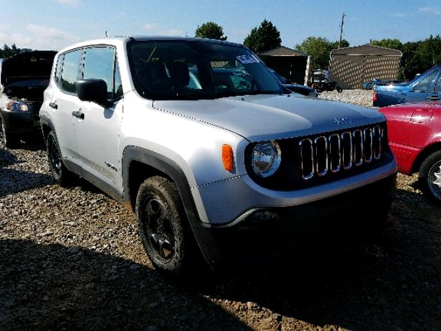 ZACCJAAT0FPC32626 - 2015 JEEP RENEGADE S SILVER photo 1