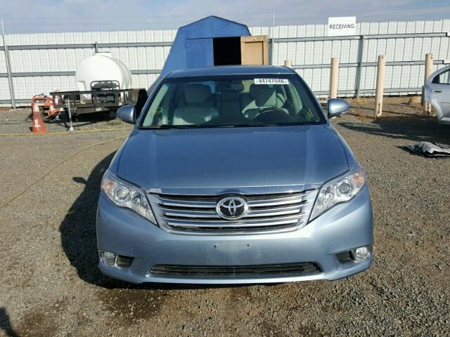 4T1BK3DB5BU404208 - 2011 TOYOTA AVALON BAS BLUE photo 9