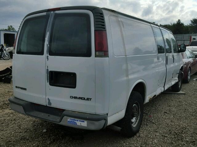 1GCHG39R5Y1187260 - 2000 CHEVROLET EXPRESS G3 WHITE photo 4