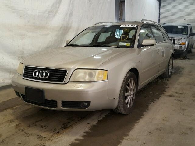 WAUVT64B42N058496 - 2002 AUDI A6 3.0 AVA TAN photo 2