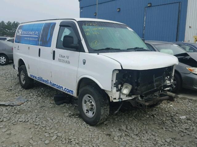 1GCWGFCA6E1149477 - 2014 CHEVROLET EXPRESS G2 WHITE photo 1