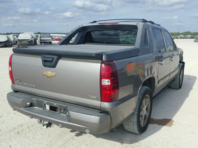 3GNEC12057G272038 - 2007 CHEVROLET AVALANCHE CHARCOAL photo 4