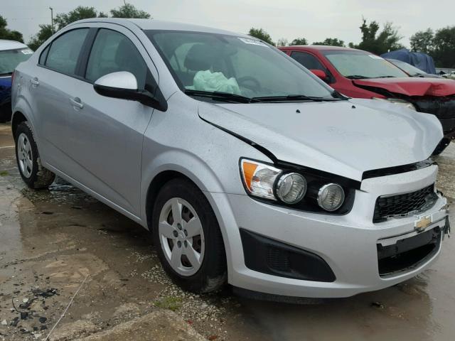 1G1JB5SH8F4126700 - 2015 CHEVROLET SONIC LS 银色 照片 1