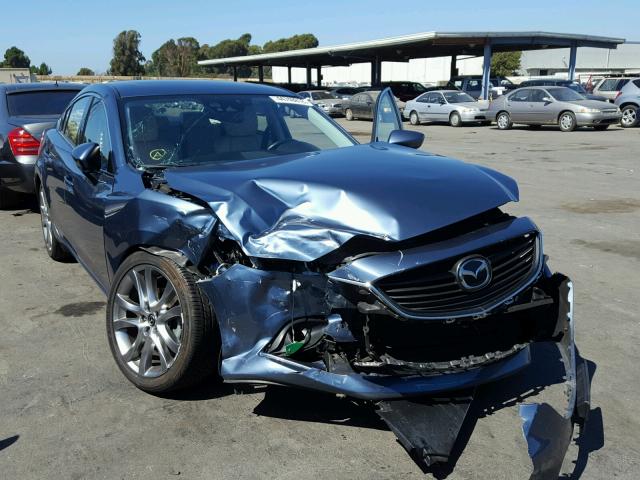 JM1GJ1W65F1163257 - 2015 MAZDA 6 GRAND TO BLUE photo 1