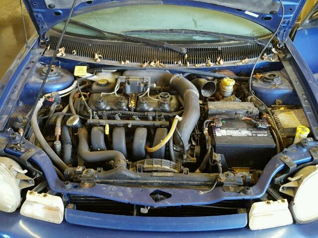 1B3ES67C1SD199446 - 1995 DODGE NEON SPORT BLUE photo 7