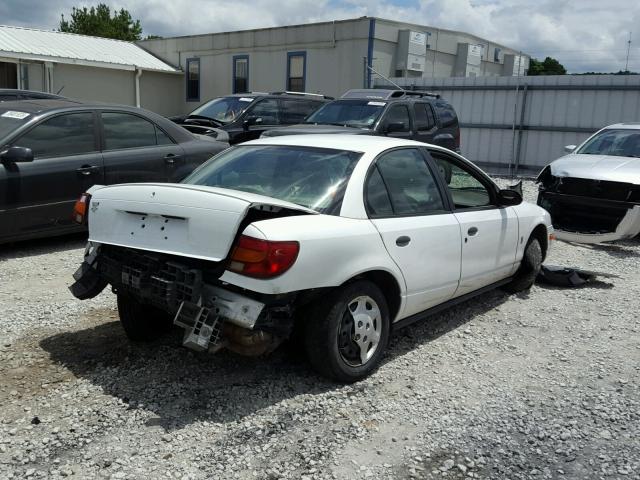 1G8ZG52831Z348191 - 2001 SATURN SL1 WHITE photo 4