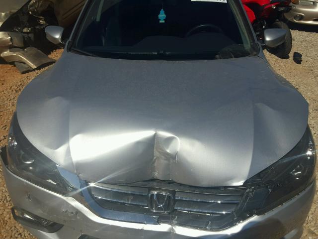 1HGCR2F55EA100521 - 2014 HONDA ACCORD SPO SILVER photo 7