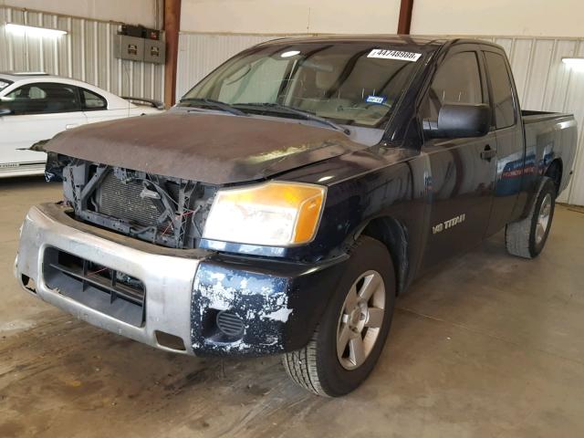 1N6BA06A38N300472 - 2008 NISSAN TITAN XE BLACK photo 2