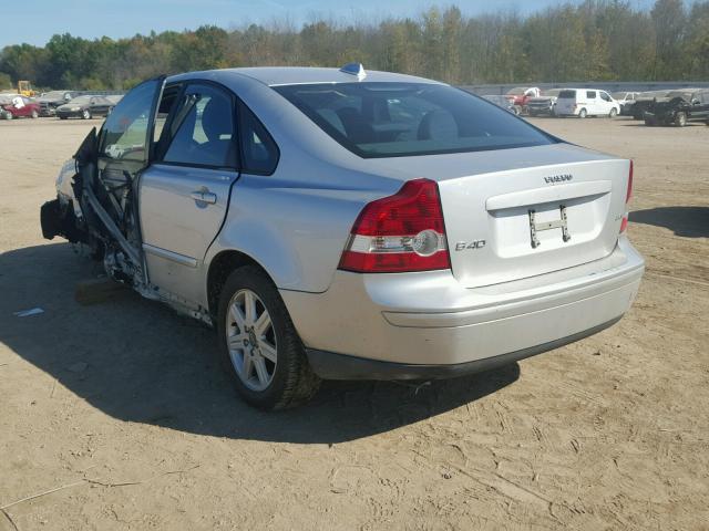 YV1MS382162151522 - 2006 VOLVO S40 2.4I SILVER photo 3